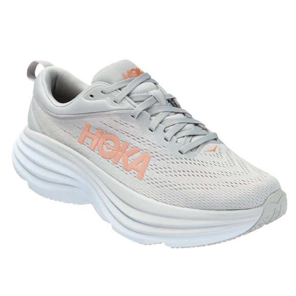 Hoka Shoes - HOKA Bondi 8 Running Shoe in Harbor Mist / Lunar Rock Size US 9.5